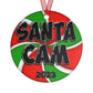 Santa Cam Metal Ornament 2023!