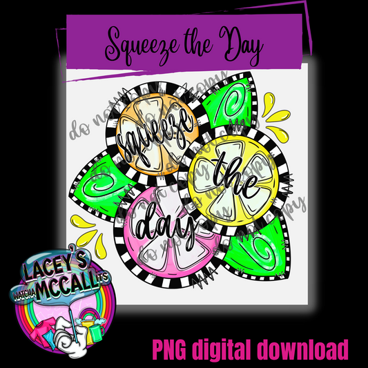 Squeeze the Day PNG