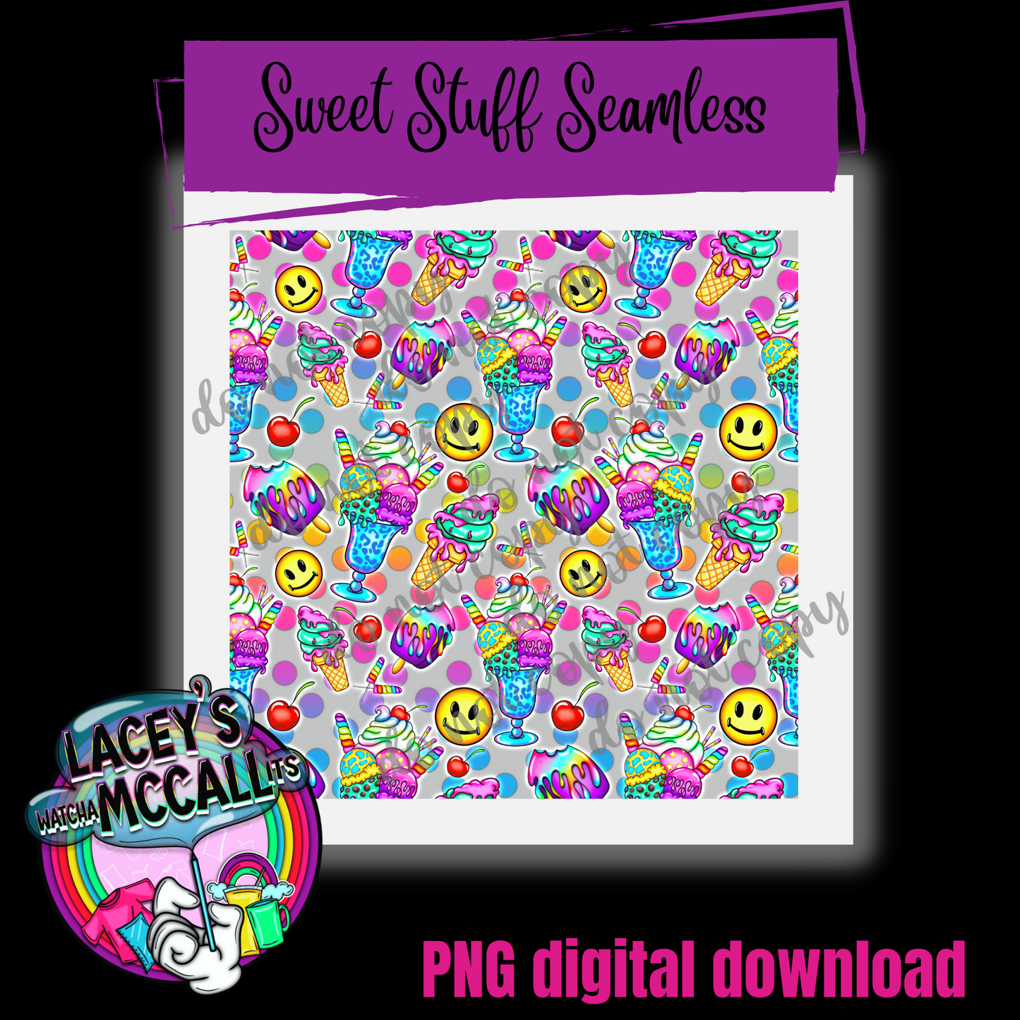 Sweet Stuff Seamless PNG