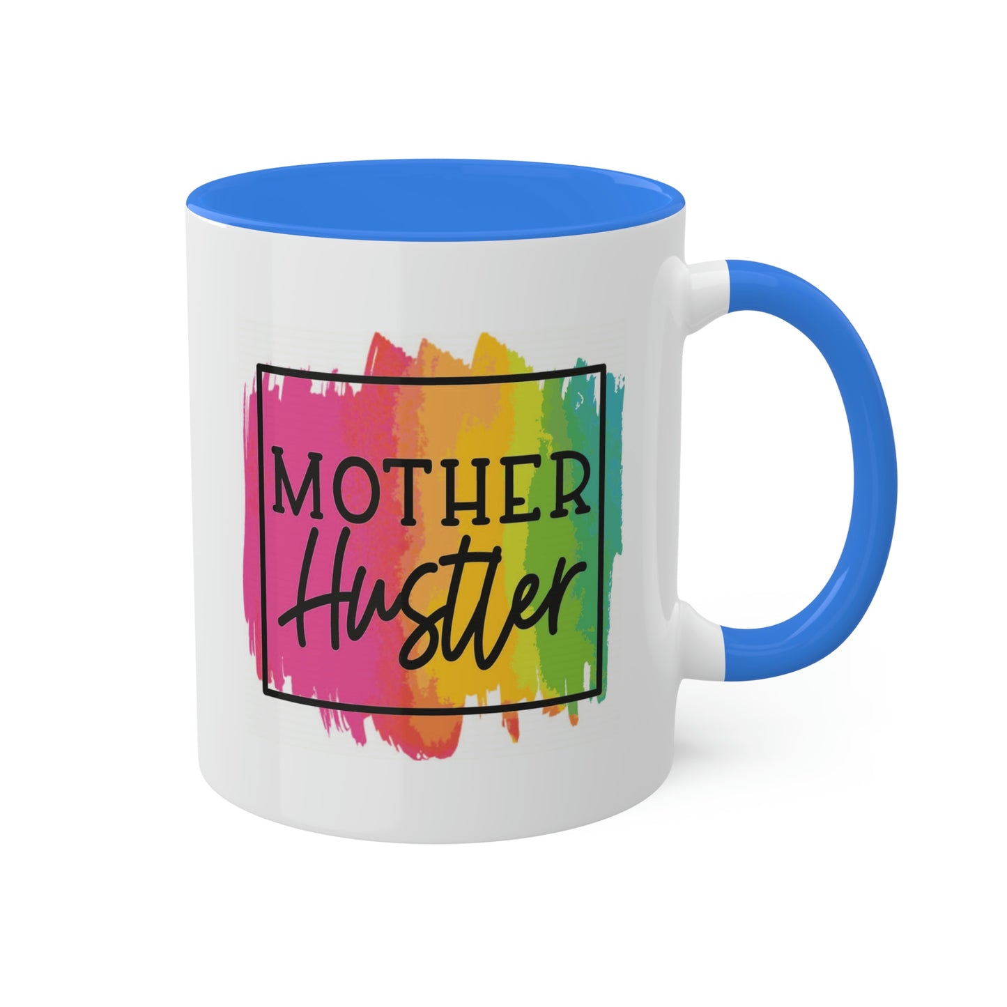Mother Hustle Colorful Mug, 11oz