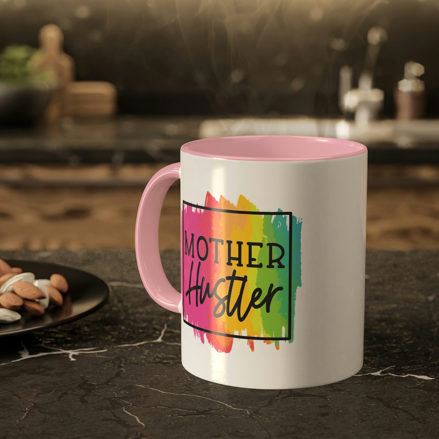 Mother Hustle Colorful Mug, 11oz